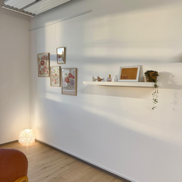 Les étagères de mon cabinet