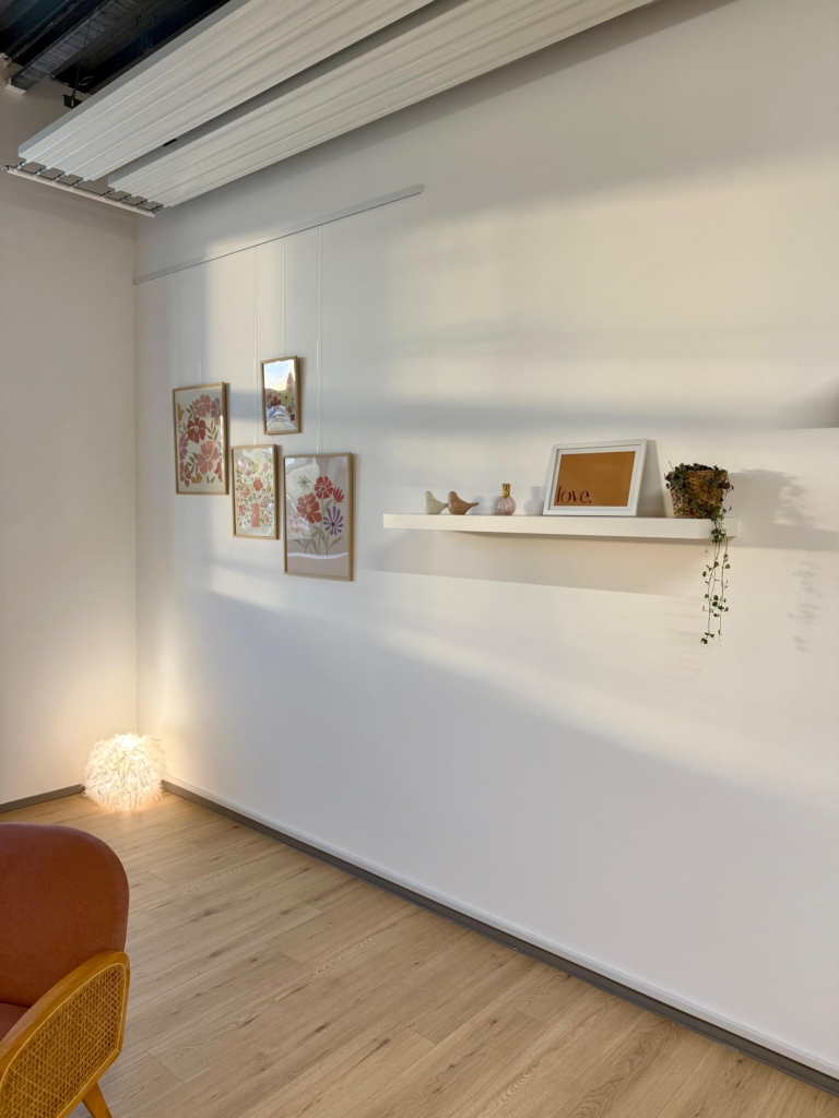 Les étagères de mon cabinet